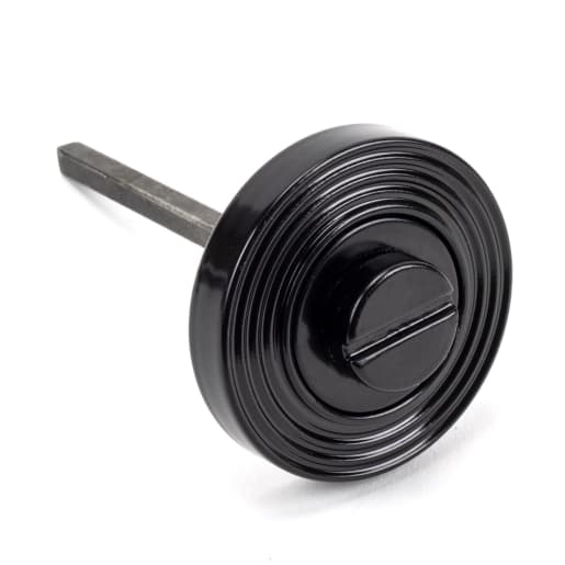 From The Anvil Black Round Thumbturn Set (Beehive)