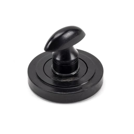 From The Anvil External Beeswax Round Thumbturn Set (Art Deco)