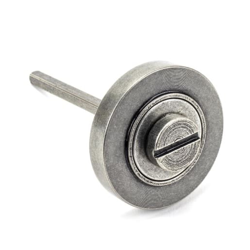 From The Anvil Pewter Round Thumbturn Set (Plain)