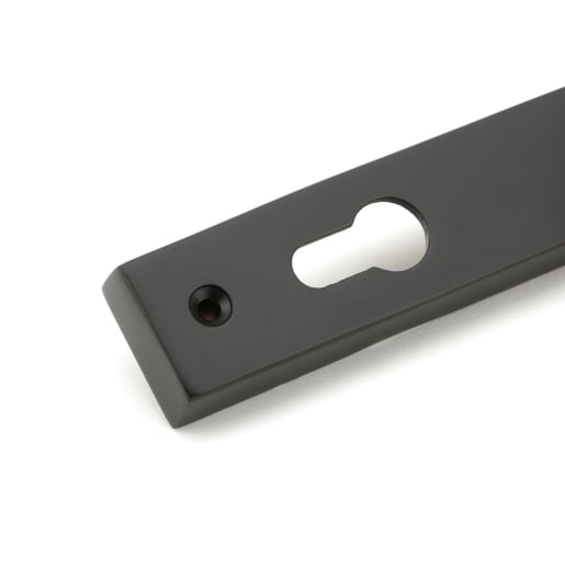 From The Anvil Aged Bronze Brompton Slimline Lever Espag. Lock Set