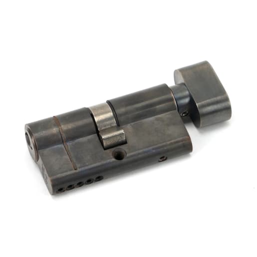 From The Anvil Aged Bronze 30/30 5pin Euro Cylinder/Thumbturn KA