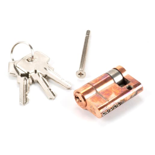 From The Anvil Polished Bronze 35/10 5pin Single Cylinder