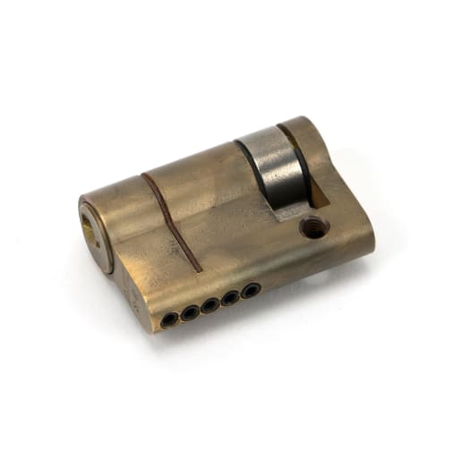 From The Anvil Aged Brass 35/10 5pin Single Cylinder