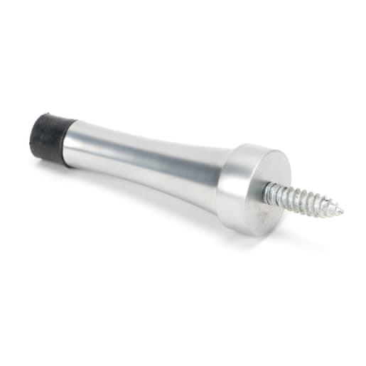 From The Anvil Satin Chrome Projection Door Stop