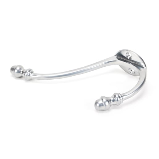 From The Anvil Satin Chrome Hat & Coat Hook