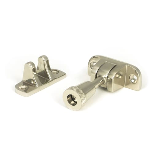 From The Anvil Polished Nickel Brompton Brighton Fastener (Radiused)