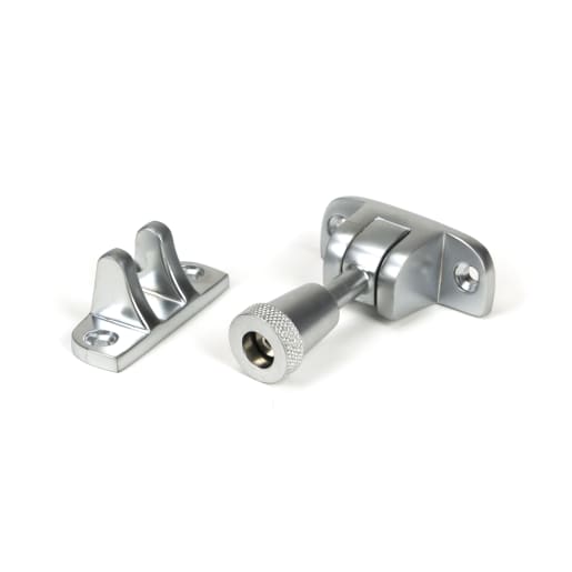 From The Anvil Satin Chrome Brompton Brighton Fastener (Radiused)