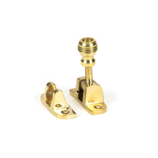 From The Anvil Polished Brass Prestbury Brighton Fastener (Radiused)