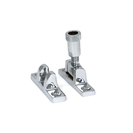 From The Anvil Polished Chrome Brompton Brighton Fastener - Narrow (Square)