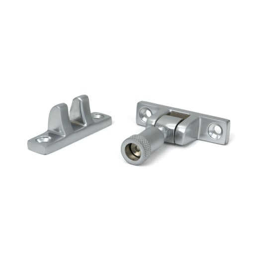From The Anvil Satin Chrome Brompton Brighton Fastener - Narrow (Square)