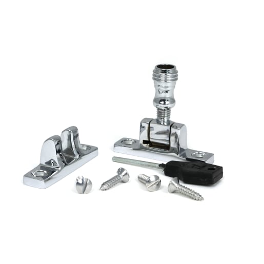 From The Anvil Polished Chrome Prestbury Brighton Fastener - Narrow (Square)