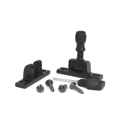 From The Anvil Aged Bronze Beehive Brighton Fastener - Narrow (Square)