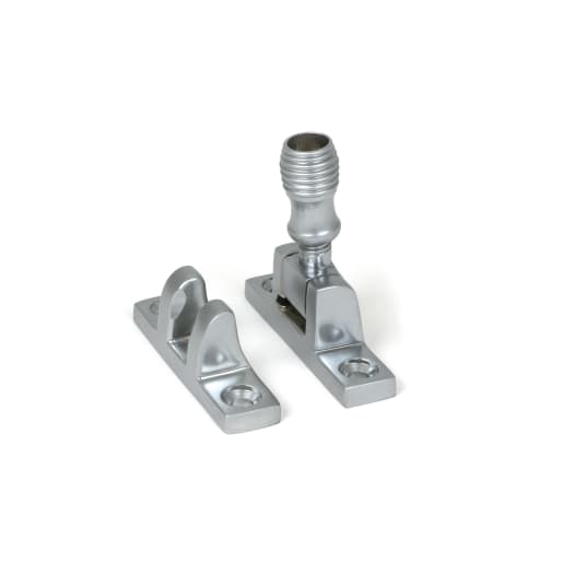 From The Anvil Satin Chrome Beehive Brighton Fastener - Narrow (Square)