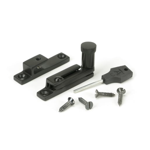 From The Anvil Aged Bronze Brompton Quadrant Fastener - Narrow