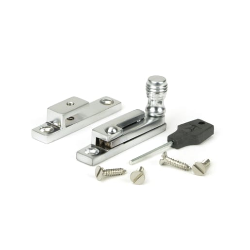 From The Anvil Satin Chrome Prestbury Quadrant Fastener - Narrow