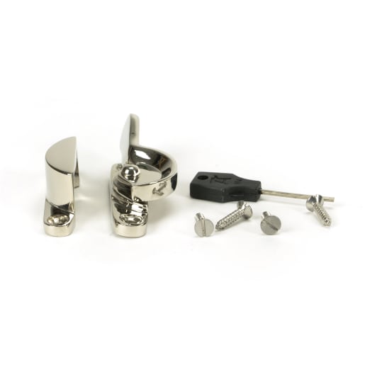 From The Anvil Polished Nickel Fitch Fastener
