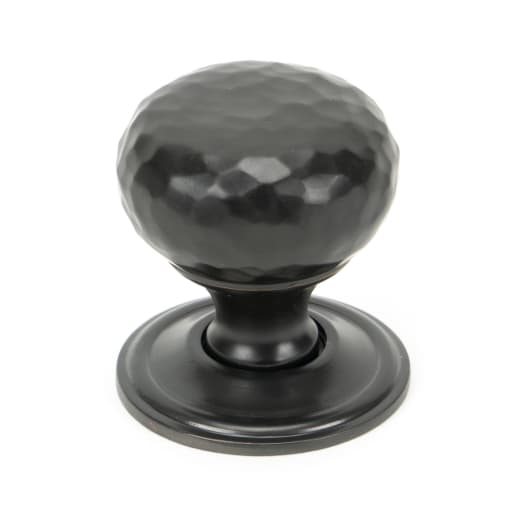 From the Anvil Hammered Mushroom Cabinet Knob 32mm Aged Bronze