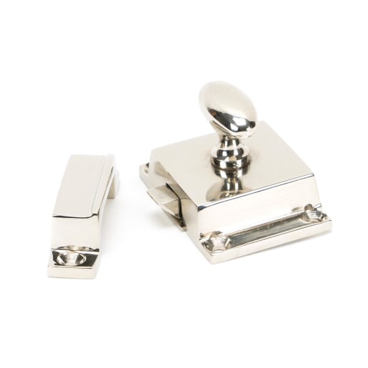 From The Anvil Polished Nickel Cabinet Latch