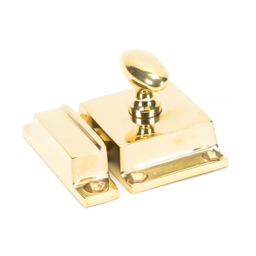 From The Anvil Polished Brass Cabinet Latch
