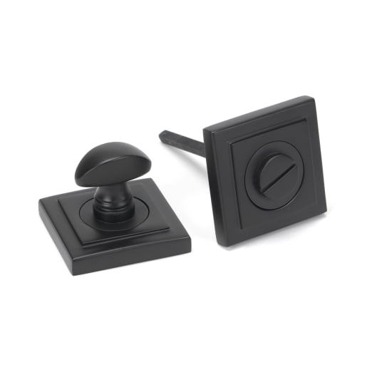 From The Anvil Aged Bronze Round Thumbturn Set (Square)