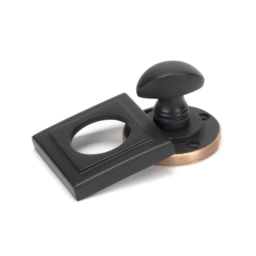 From The Anvil Aged Bronze Round Thumbturn Set (Square)