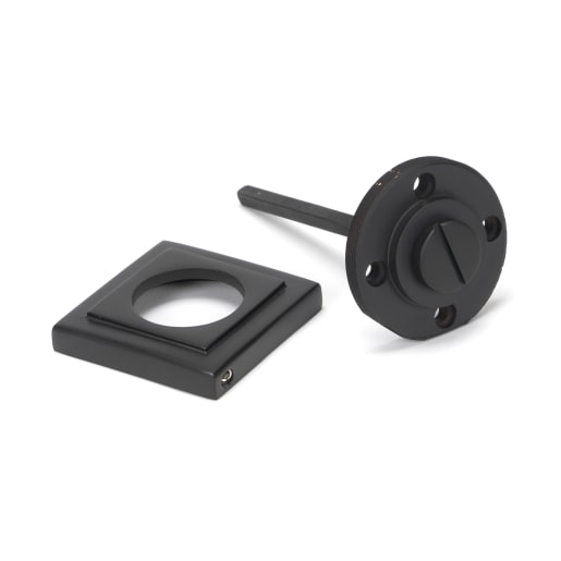 From The Anvil Aged Bronze Round Thumbturn Set (Square)