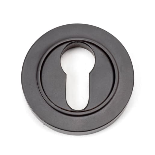 From The Anvil Aged Bronze Round Euro Escutcheon (Plain)