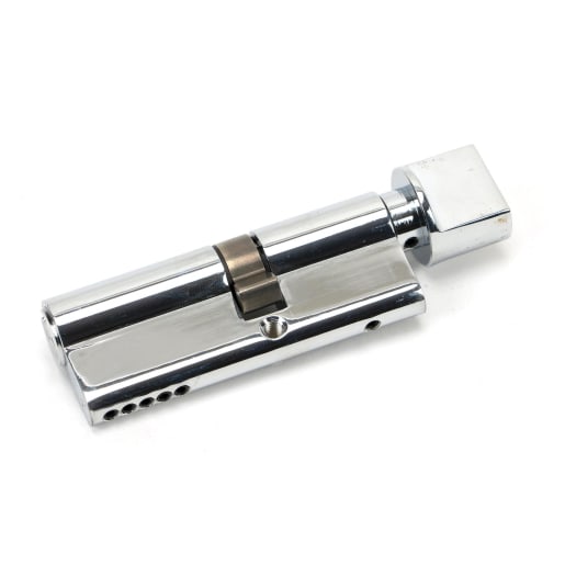 From The Anvil Polished Chrome 35T/45 5pin Euro Cylinder/Thumbturn