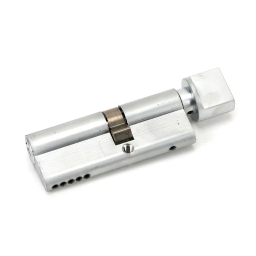 From The Anvil Satin Chrome 35T/45 5pin Euro Cylinder/Thumbturn