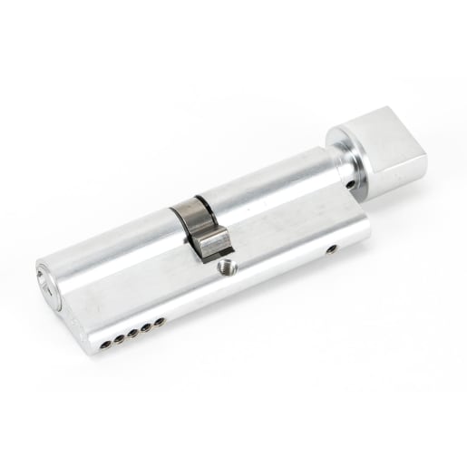 From The Anvil Polished Chrome 45/45 5pin Euro Cylinder/Thumbturn