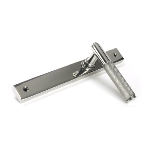 From The Anvil Polished Marine SS (316) Brompton Slimline Lever Espag. Latch Set