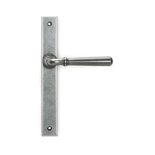 From The Anvil Pewter Newbury Slimline Lever Espag. Latch Set