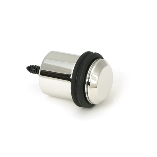 From The Anvil Polished Marine SS (316) Floor Mounted Door Stop