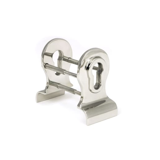 From The Anvil Polished Marine SS (316) 50mm Euro Door Pull (Back to Back fixings)