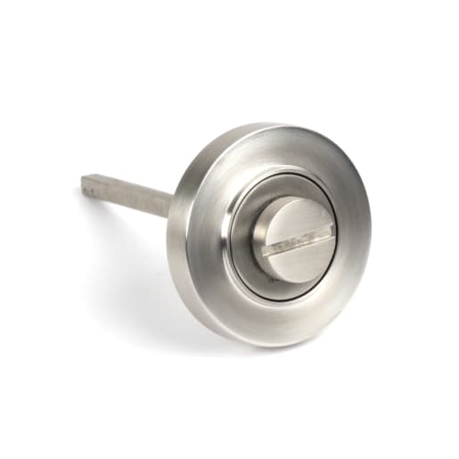 From The Anvil Satin Marine SS (316) Round Thumbturn Set (Plain)