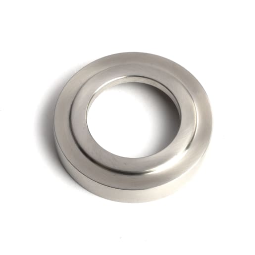 From The Anvil Satin Marine SS (316) Round Thumbturn Set (Art Deco)