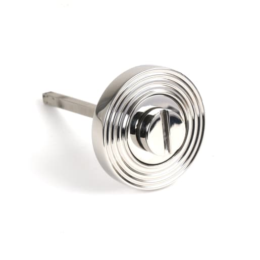 From The Anvil Polished Marine SS (316) Round Thumbturn Set (Beehive)