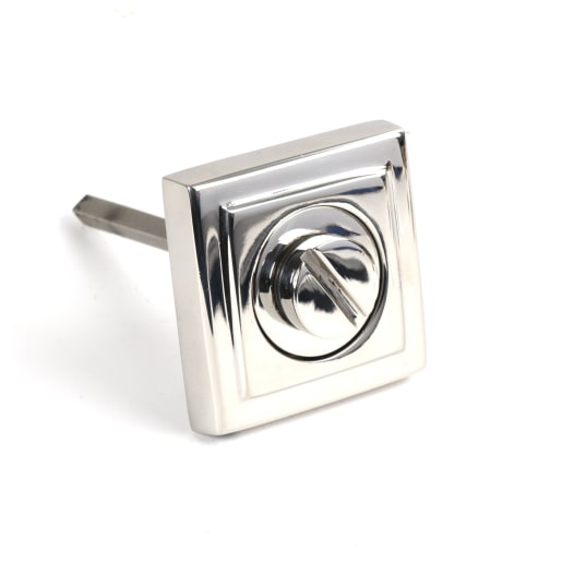 From The Anvil Polished Marine SS (316) Round Thumbturn Set (Square)