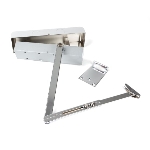 From The Anvil Polished Chrome Size 2-5 Door Closer & Cover