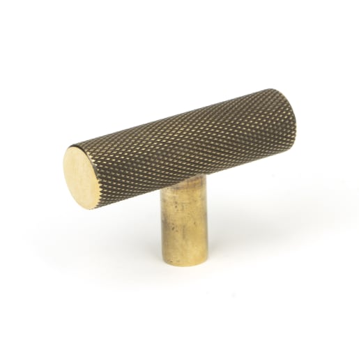 From The Anvil Aged Brass Brompton T-Bar