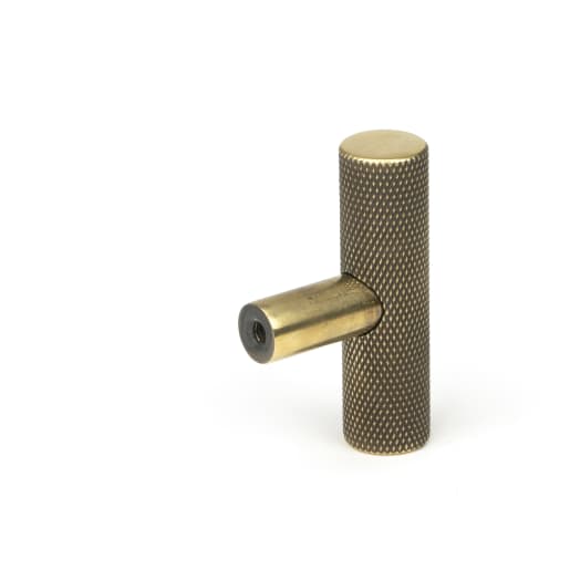From The Anvil Aged Brass Brompton T-Bar