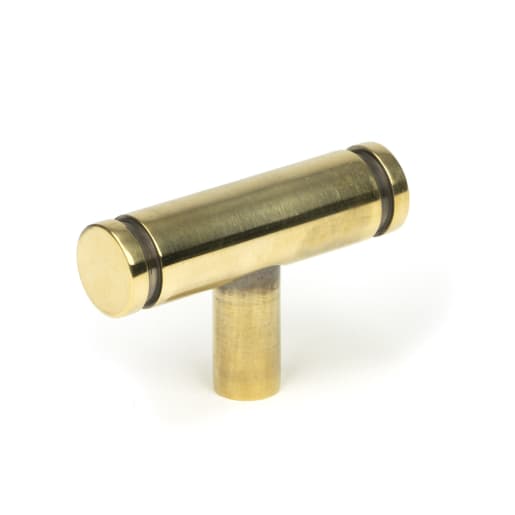 From The Anvil Aged Brass Kelso T-Bar