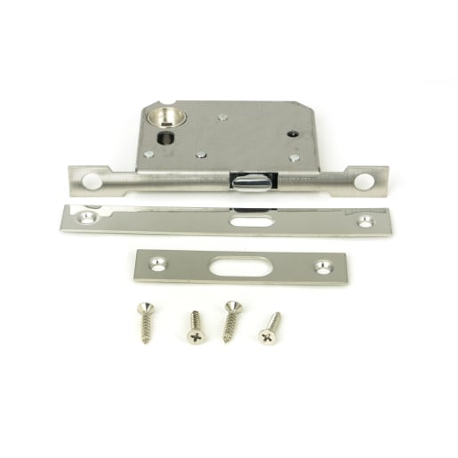 From The Anvil Polished Chrome 50mm Sliding Door Lock