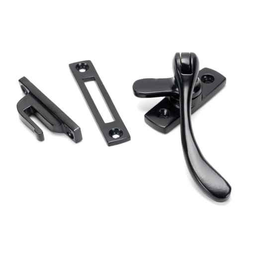 From the Anvil Peardrop Fastener Black