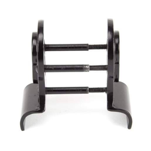 From The Anvil Black 50mm Euro Door Pull (Back to Back fixings)