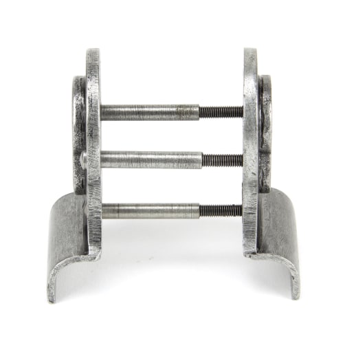 From The Anvil Pewter 50mm Euro Door Pull (Back to Back fixings)