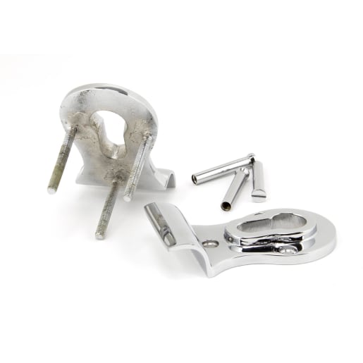 From The Anvil Polished Chrome 50mm Euro Door Pull (Back to Back fixings)