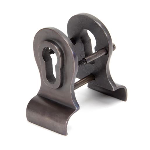 From The Anvil Aged Bronze 50mm Euro Door Pull (Back to Back fixings)