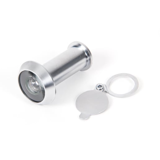 From The Anvil Satin Chrome Door Viewer 180° (34-56mm Door)