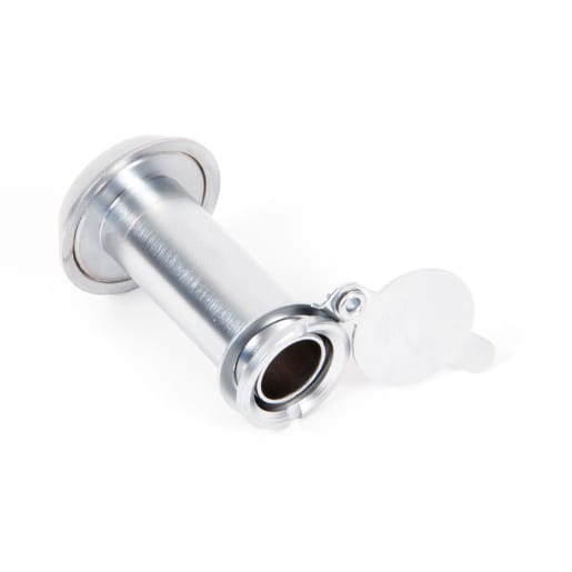 From The Anvil Satin Chrome Door Viewer 180° (34-56mm Door)